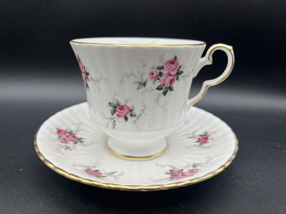 Vintage Princess House Hammersley Spode Fine Bone China Teacup Saucer Set
