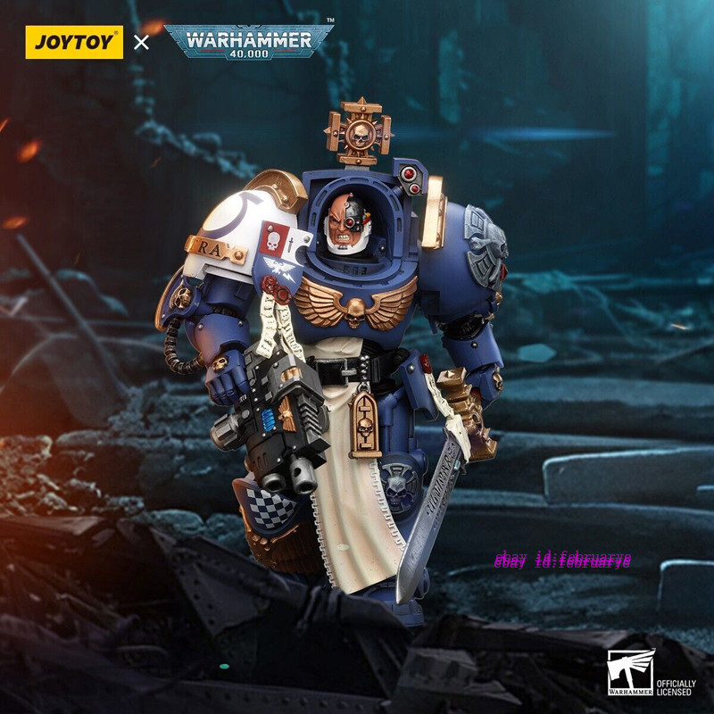 Joytoy 1/18 Warhammer Ultramarines Captain In Terminator Armour Action Figures