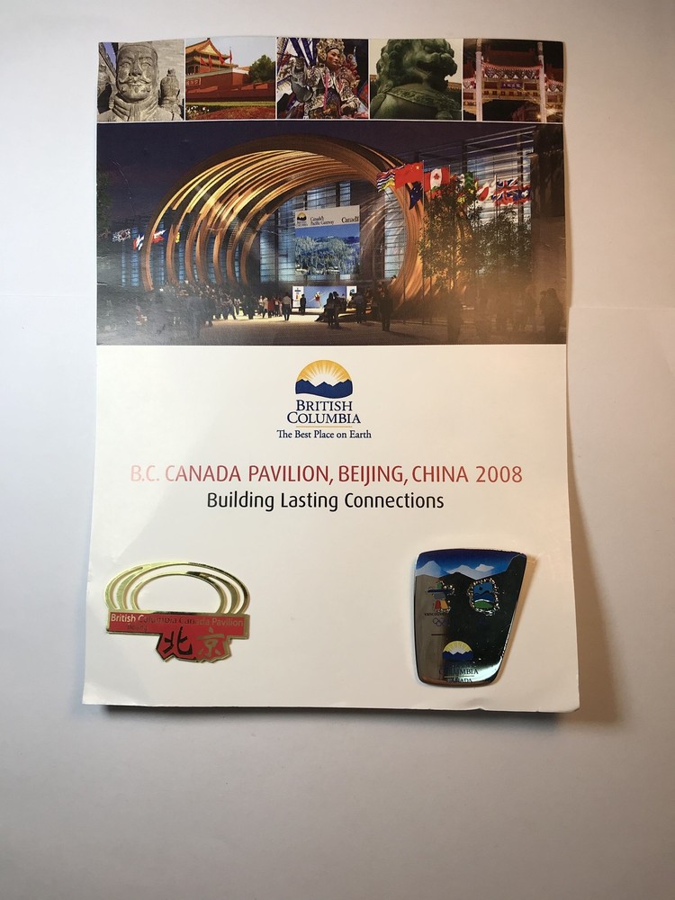 PIN CARD 2 OLYMPIC GAMES BEIJING CHINA 2008