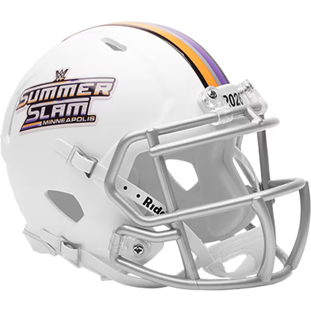 [BIG SALE] WWE SummerSlam 2026 Riddell Speed Mini Helmet Display Piece