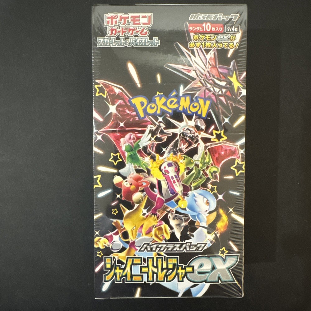 Japanese Pokemon TCG SV4a Shiny Treasure Ex Booster Box+//*