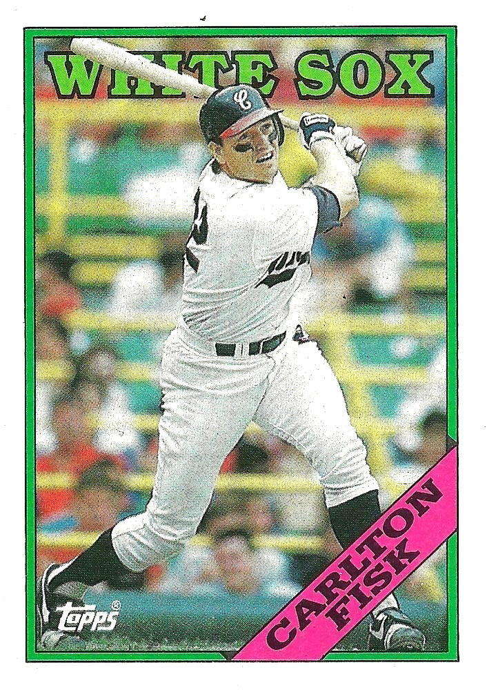 1988 Topps #385 Carlton Fisk Chicago White Sox HOF