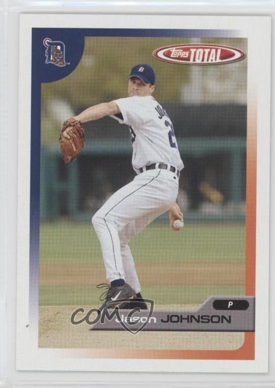 2005 Topps Total Jason Johnson #197 0t2Fulfilled by COMC - World’s largest consignment service