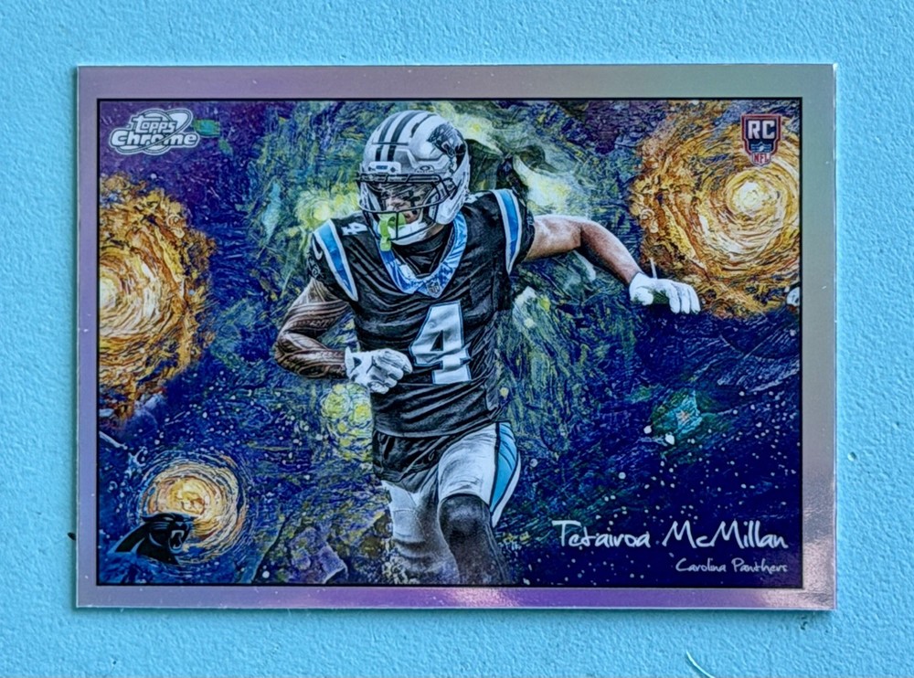 2025 Topps Chrome Cosmic Tetairoa McMillan Stars In The Night Rookie RC SSP