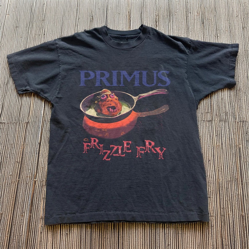 Primus Frizzle Fry Unisex Black T-shirt Size S-5XL