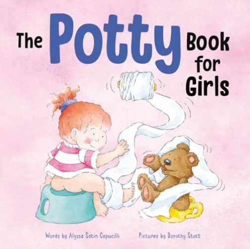 The Potty Book for Girls: - Hardcover, by Alyssa Satin Capucilli - Very Good