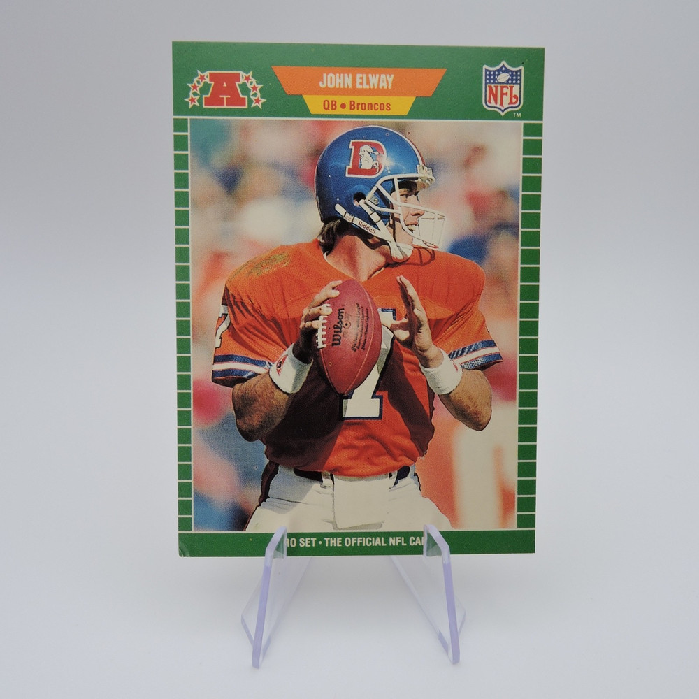 1989 NFL Pro Set John Elway Denver Broncos #100