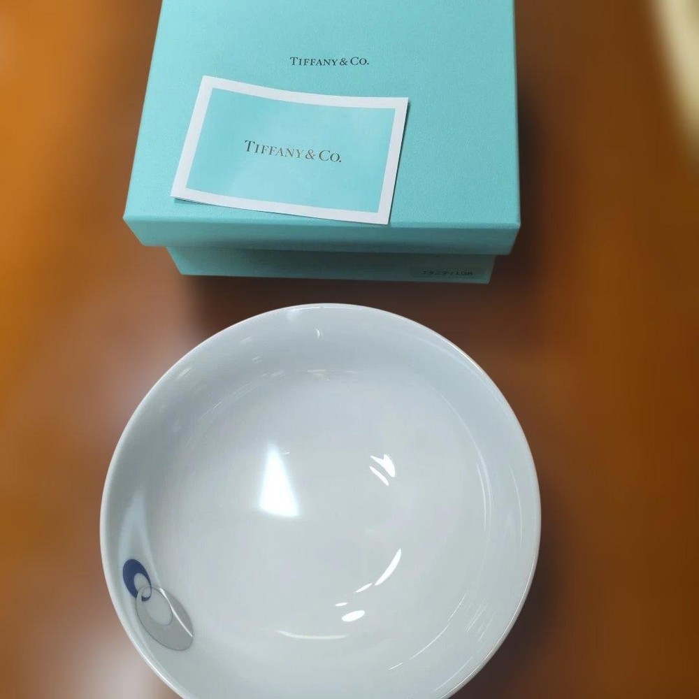 Tiffany & Co. Eternity Plate Bowl in Box Silver Collectible Used