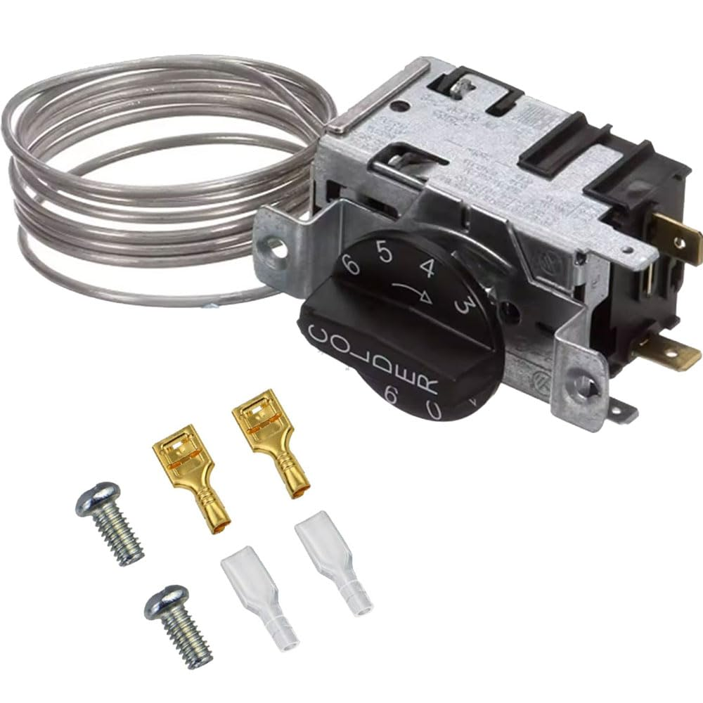 Upgraded 988284 800382 Refrigerator Temperature Control Kit, 077B6856 Refrigerat