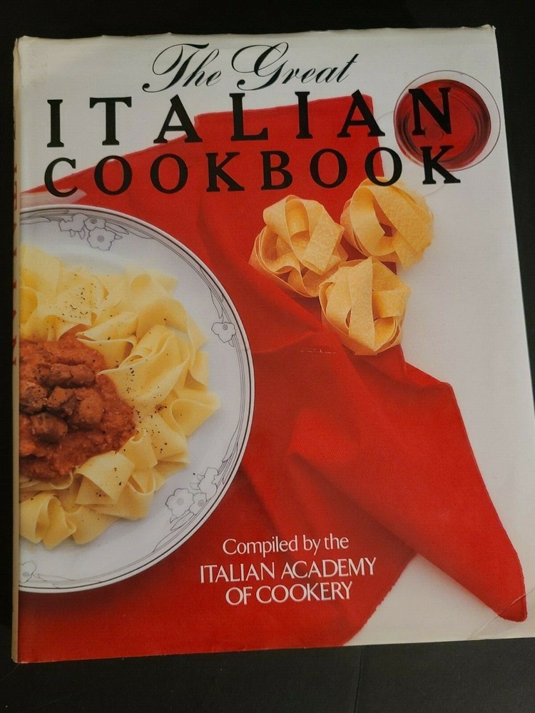 Great Italian Cookbook by Italian Academy of Cookery - Hardcover in Mint Condition-image