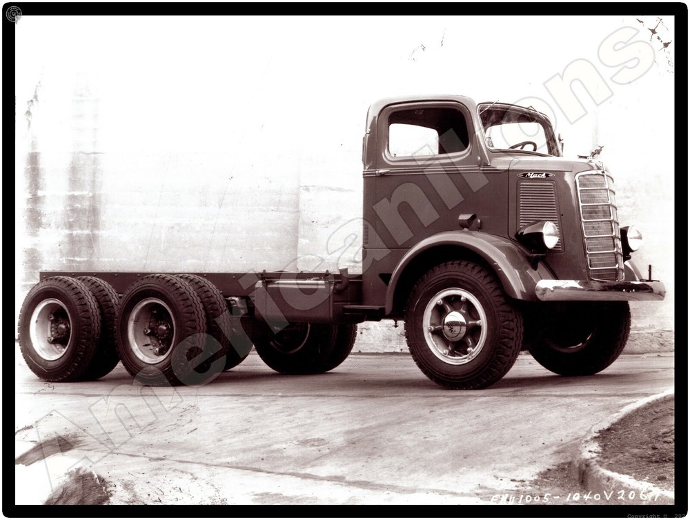 Mack Truck New Metal Sign: Mack COE Cab & Chassis - Very Clean!