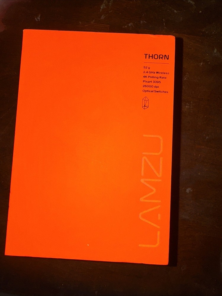 LAMZU X FNATIC THORN 4K Special Edition Wireless Gaming Mouse No Cover