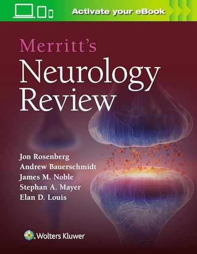 Merritt’s Neurology - Paperback, by Rosenberg Jon; Bauerschmidt - Good c