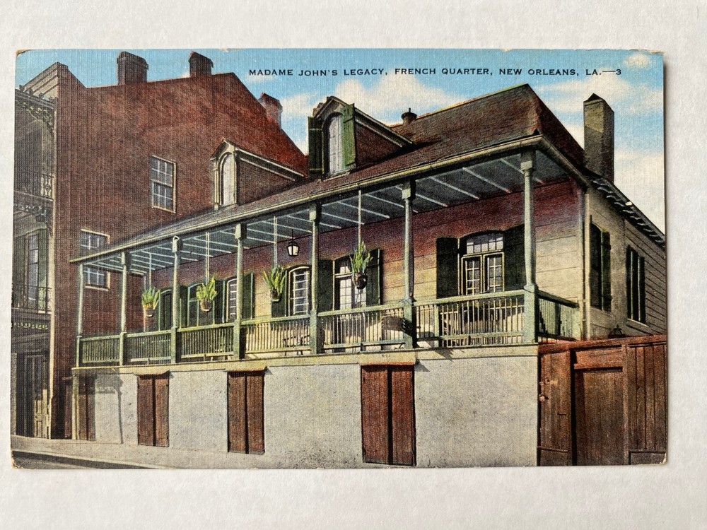 Madame John's Legacy, French Quarter, New Orleans, Louisiana Postcard