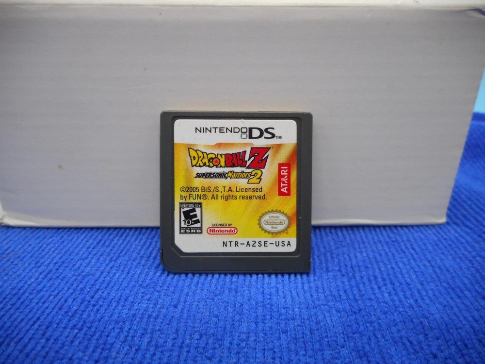 Dragon Ball Z: Supersonic Warriors 2 (Nintendo DS, 2005) Authentic Working