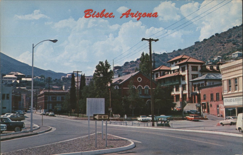Dick Parrish Bisbee, Arizona AZ Bisbee, Skyline Bypass, Copper Queen Hotel