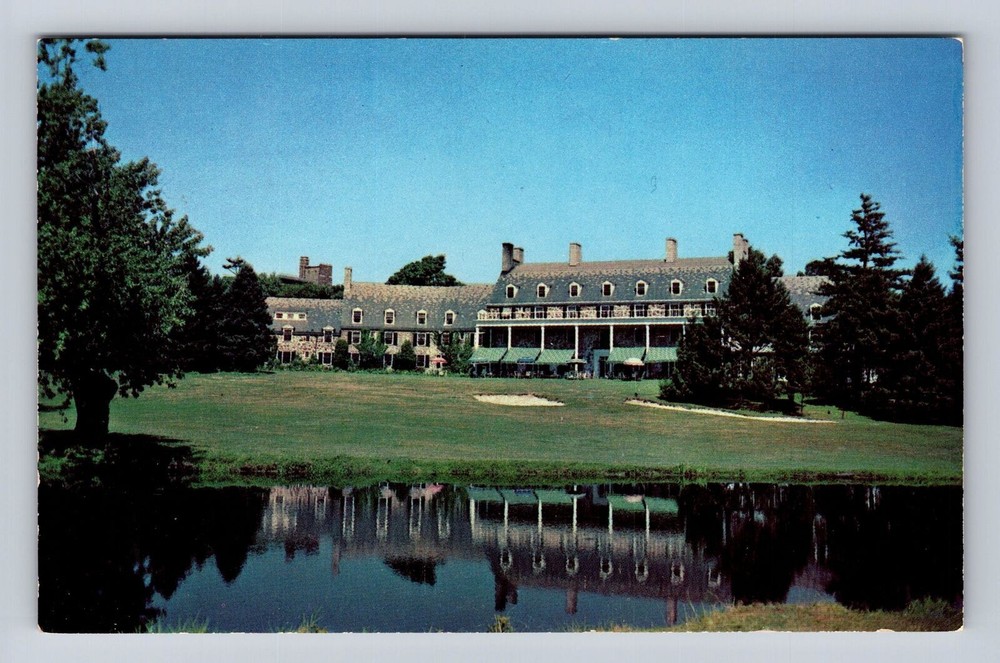 Princeton NJ-New Jersey, Princeton Inn, Advertising, Antique Vintage Postcard