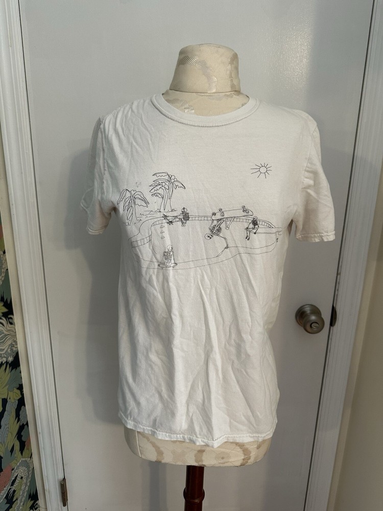 Urban Outfitters Project Social T Women's Graphic Skeleton T Shirt Size Small