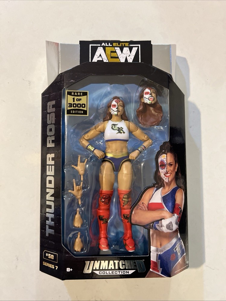 AEW Thunder Rosa CHASE 1 Of 3000 Unmatched Series 7 Action Figure