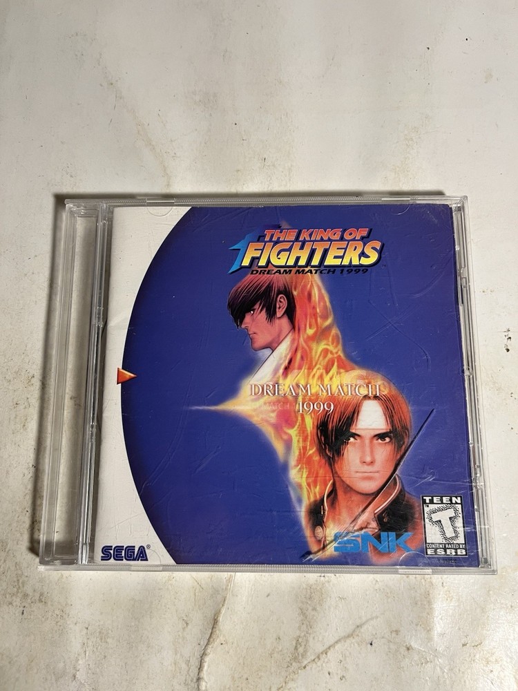 King of Fighters: Dream Match 1999 (1999) Sega Dreamcast Disc & Manual Only
