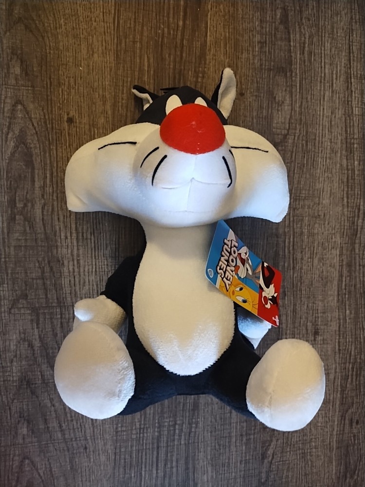 Looney Tunes Sylvester Cat 10 Inch Plush Stuffed Animal Toy