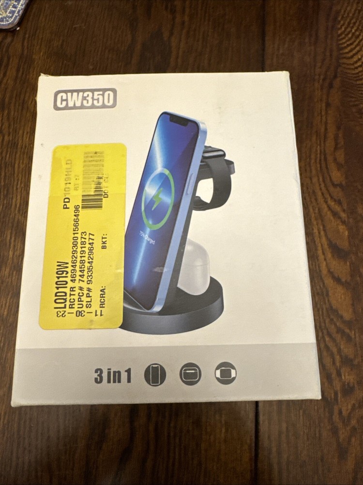 CW350 All In One Charging Station For Apple Devices Watch, Earphones, Phone