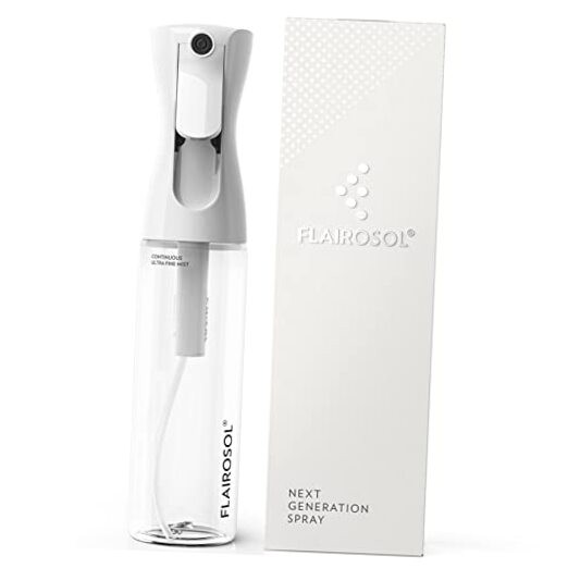 - The Original, Spray Bottle for Hair, Plants & Clear Bottle - Black Print