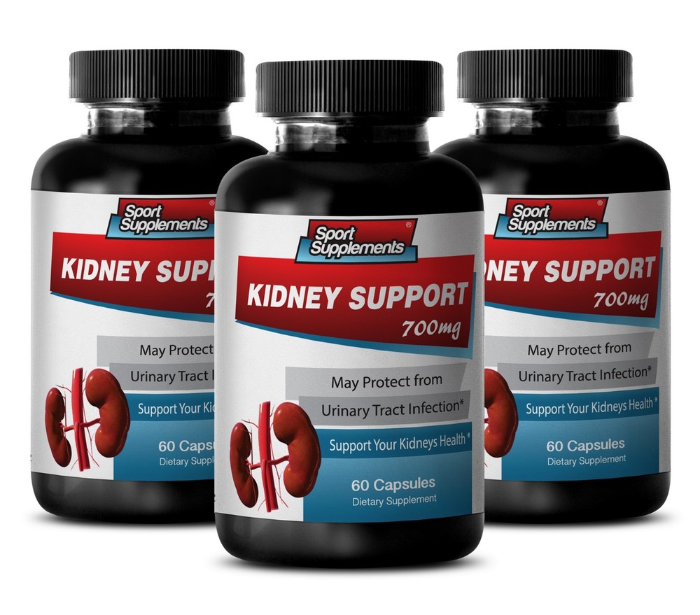 Urinary Tract Cleanse - Kidney Support 700mg - With  Turmeric Powder Pills 3B