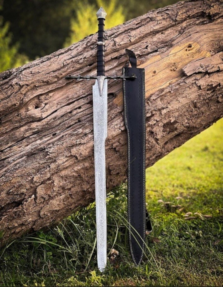 Handmade Nazgul RingWraith's Replica Sword With Leather Sheth Best Gift Ever