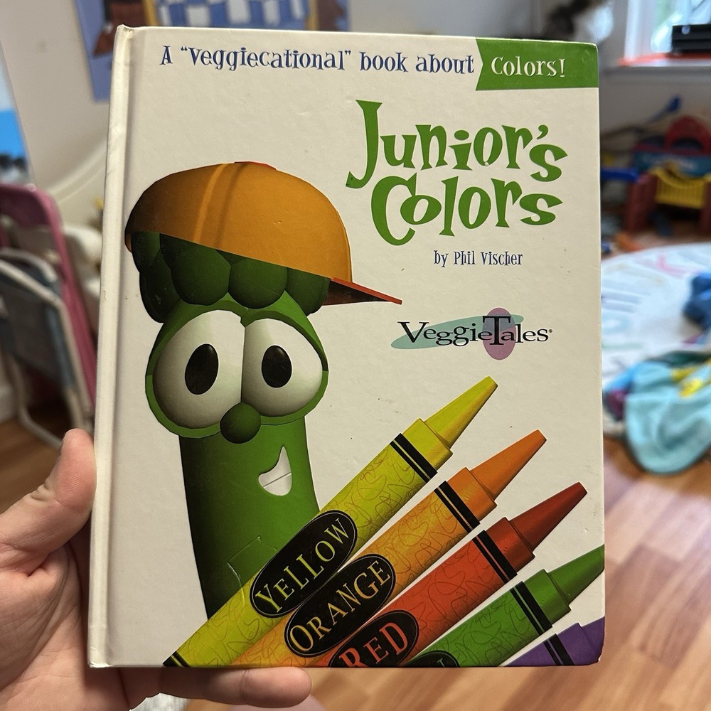 Junior's Colors (Veggietales Series) by Phil Vischer Toddler Reading VTG