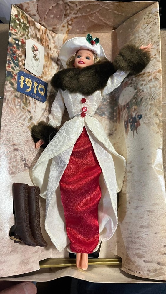 Mattel Special Edition Hallmark Holiday Memories Barbie Doll 1995 14106