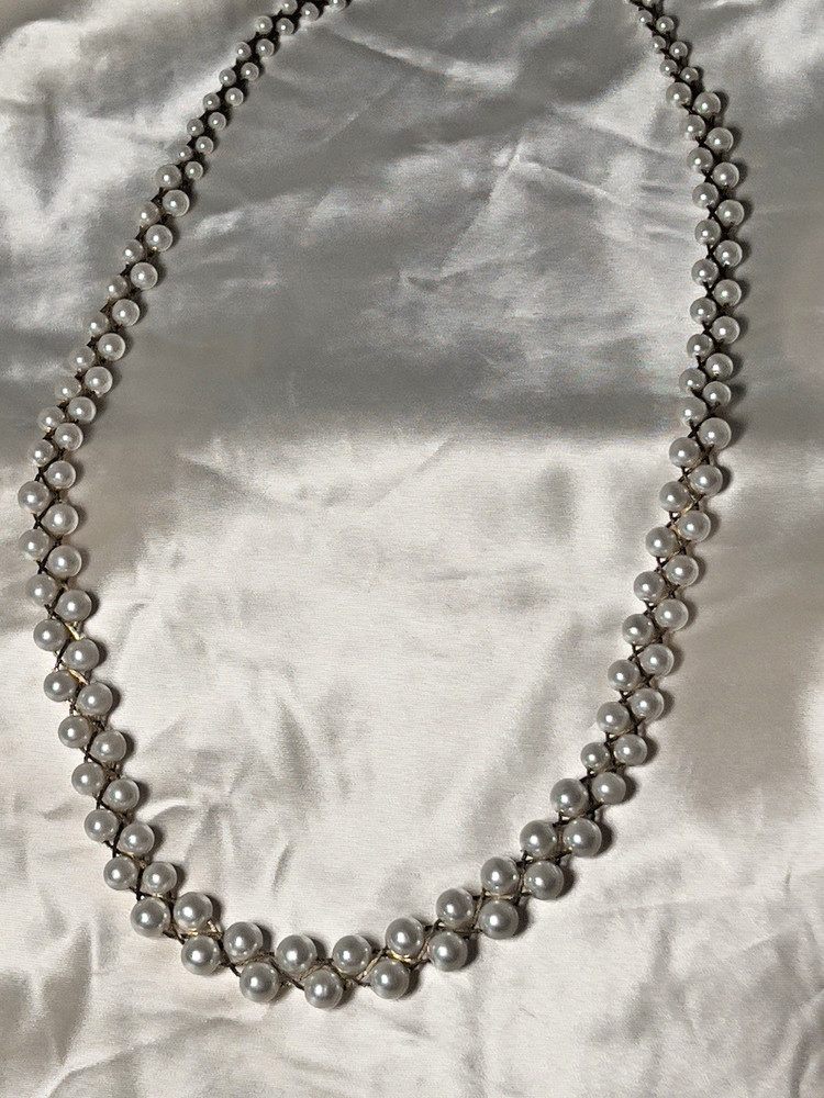 Vintage Faux Pearl Necklace