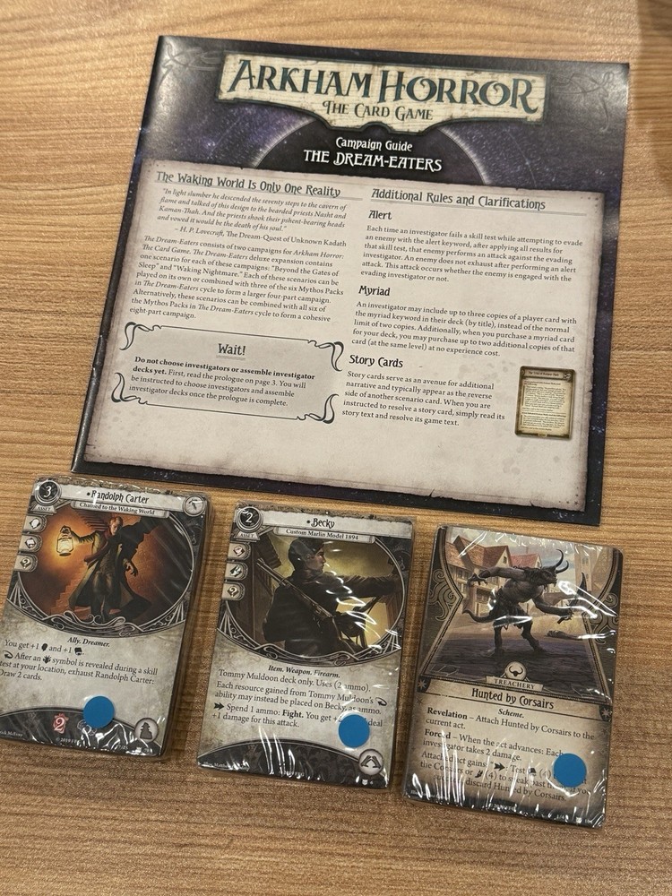 Arkham Horror The Card Game The Dream-Eaters Expansion LCG - NEW - NO BOX
