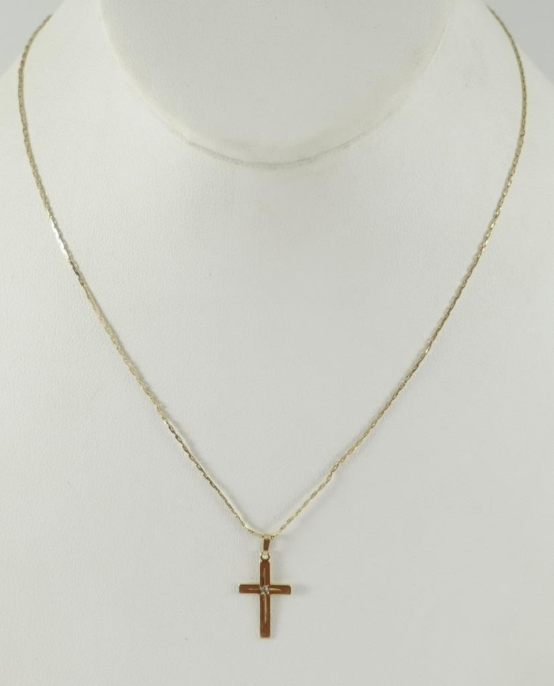 14K yellow gold ladies 16
