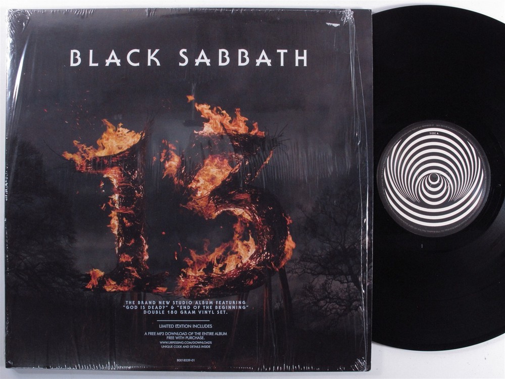 BLACK SABBATH 13 VERTIGO/REPUBLIC 2XLP VG+ 180g gatefold SHRINK f