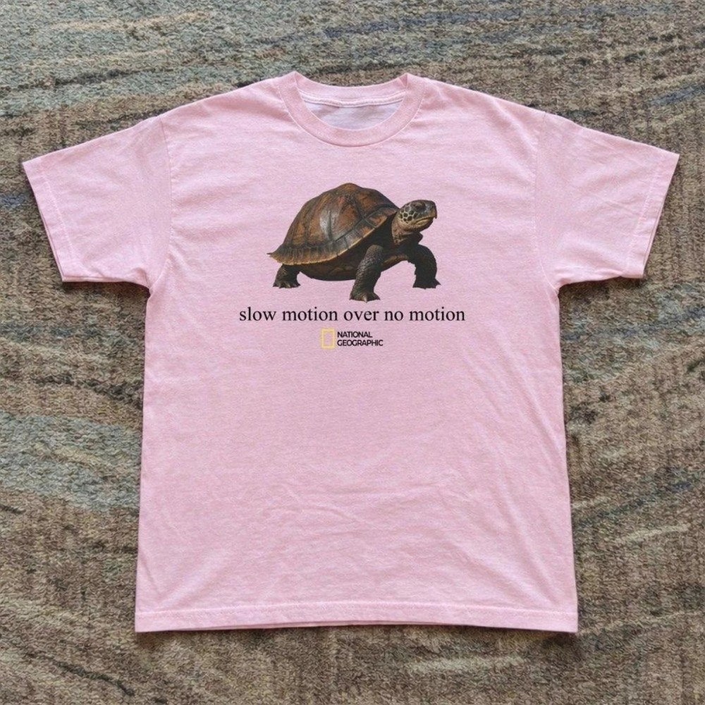 Retro National Geographic Slow Motion Graphic Tee Unisex T-Shirt Vintage