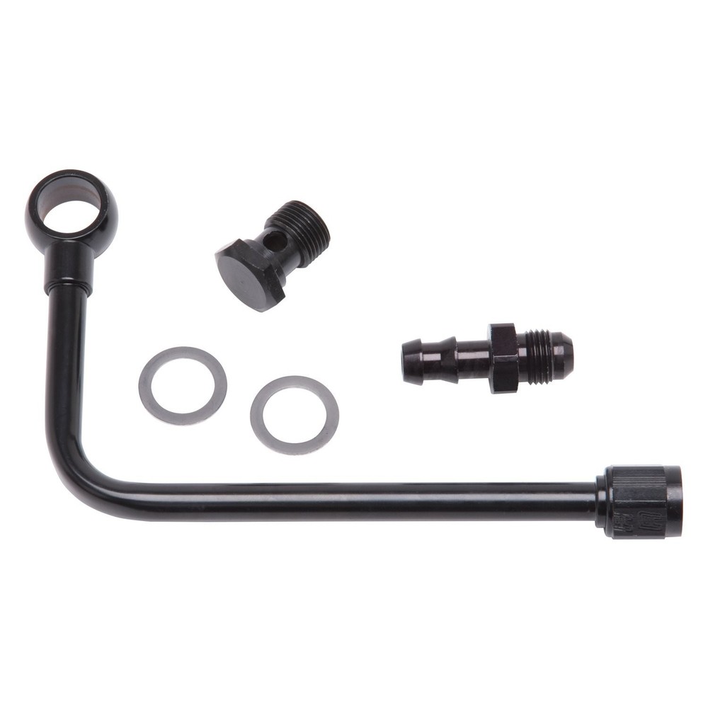 Edelbrock 81263 Black Fuel Line for Performer & Thunder AVS Carburetors