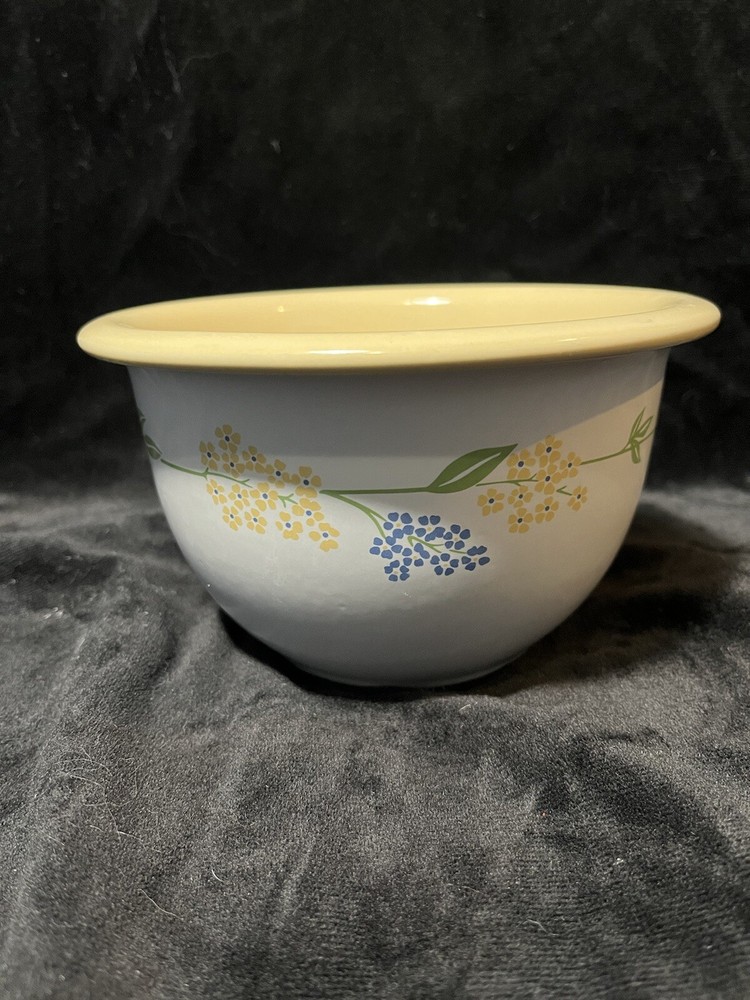 Corelle Secret Garden Stoneware 1 Qt Bowl Microwave & Oven  Safe