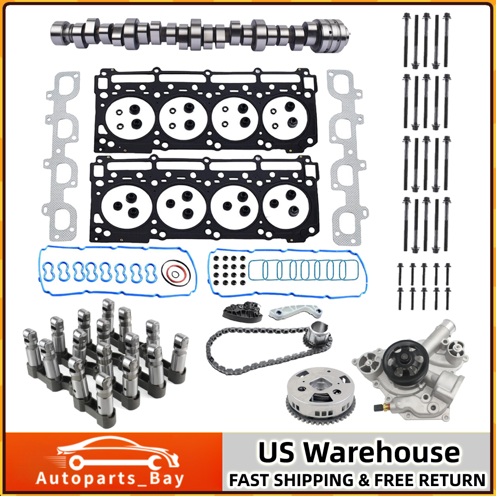 MDS Lifters Timing Chain Kit Oil Pump Fits 11-18 Chrysler Dodge Jeep 6.4L HEMI