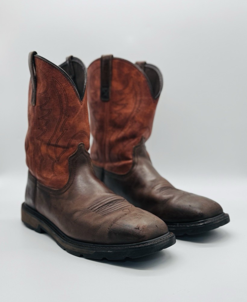 Ariat WorkHog Square Steel Toe Work Boot Dark Earth 10006961 Men 12