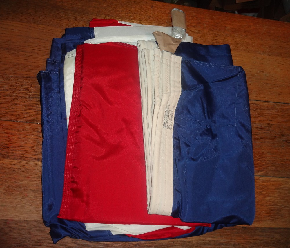 Gigantic 10x15ft French Flag for Outdoor Display