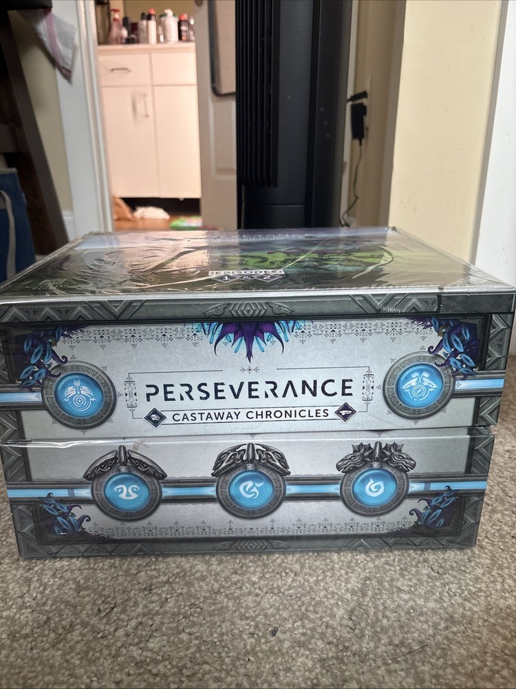 Perseverance Castaway Chronicles Errata Pack and Boards Episodes 1 2 Deluxe