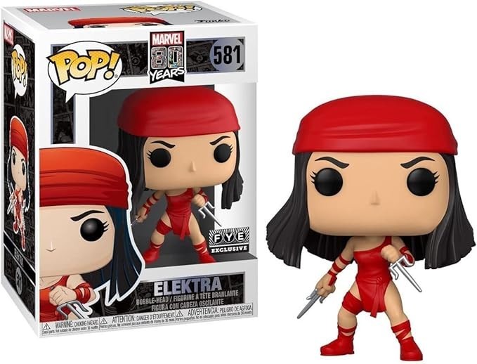 Funko Pop! Vinyl: Marvel - Elektra - For Your Entertainment (FYE) (Exclusive)...