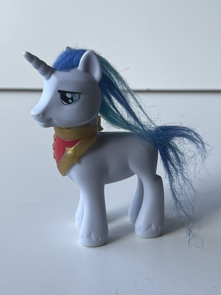 My Little Pony G4 Prince Shining Armor Toys R Us Blue Hooves Brushable