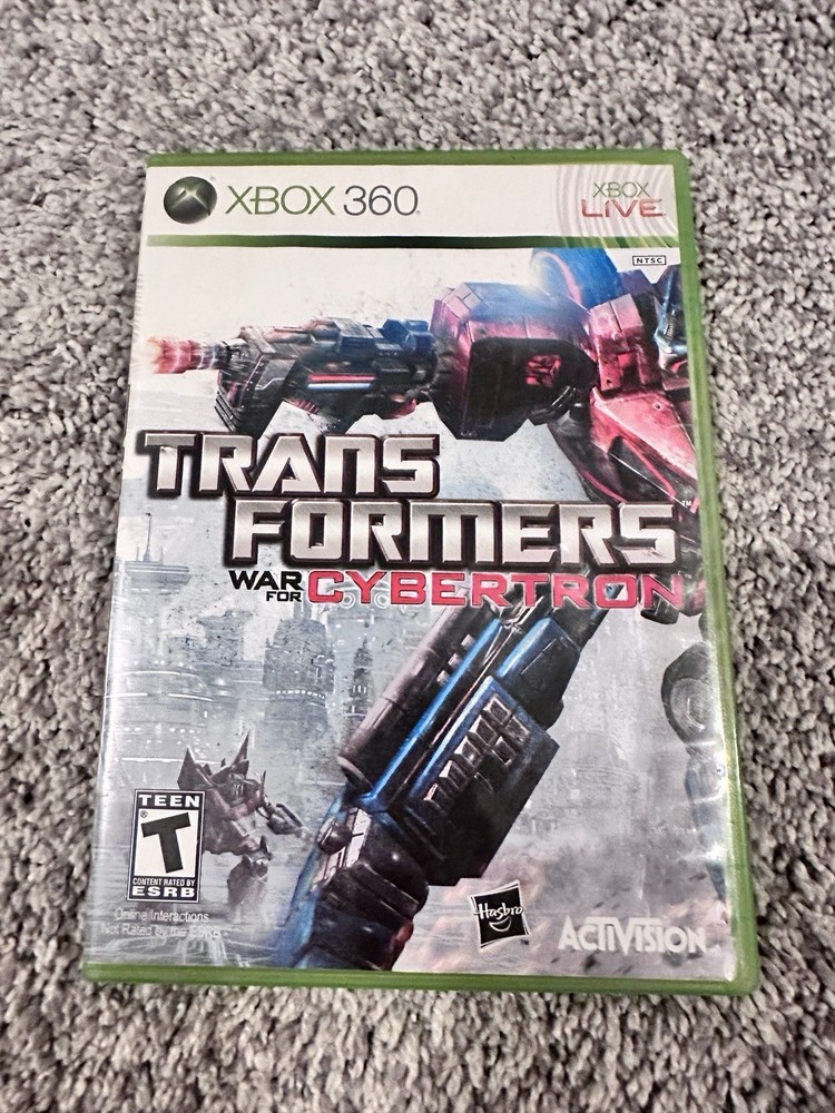 Transformers: War for Cybertron Xbox 360 Complete w/ Case Tested