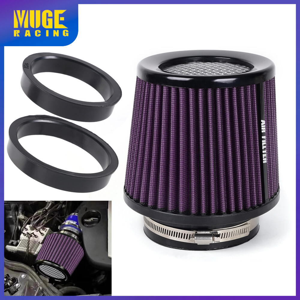 Purple High-Performance Cold Air Intake Filter 3-4