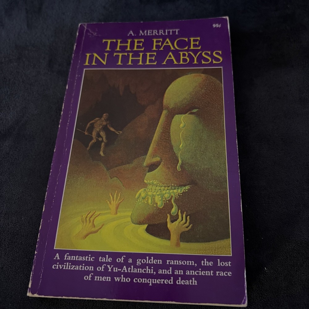 The Face in the Abyss Fantasy  by A. Merritt from Collier PB