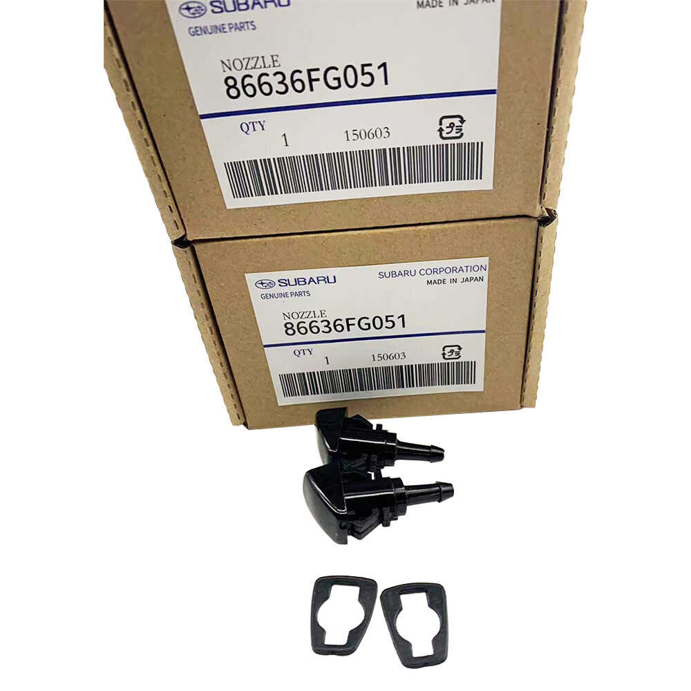 86636FG051 Genuine SUBARU IMPREZA WRX STI Windshield Wiper Washer Jet Nozzles 2
