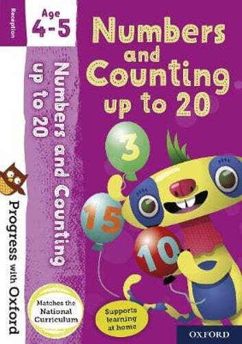 Progress with Oxford: Numbers and Counting up to 20 Age 4-5 by Paul Hodge: New