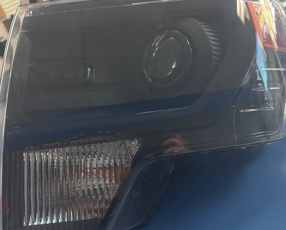2009-2014 Ford F-150 Left Smoked Black Xenon HID Headlight DL34-13035-DJ1CTP P13